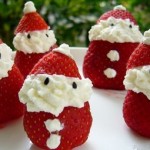 イチゴのサンタクロースの作り方いろいろ（クリスマスデザートレシピ）